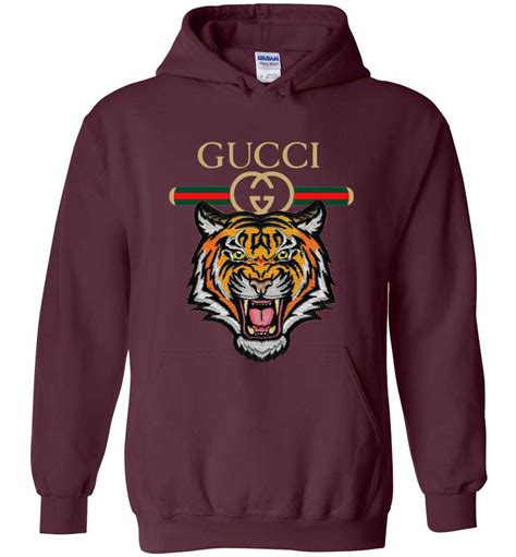 gucci fleece tiger|gucci snake hoodie.